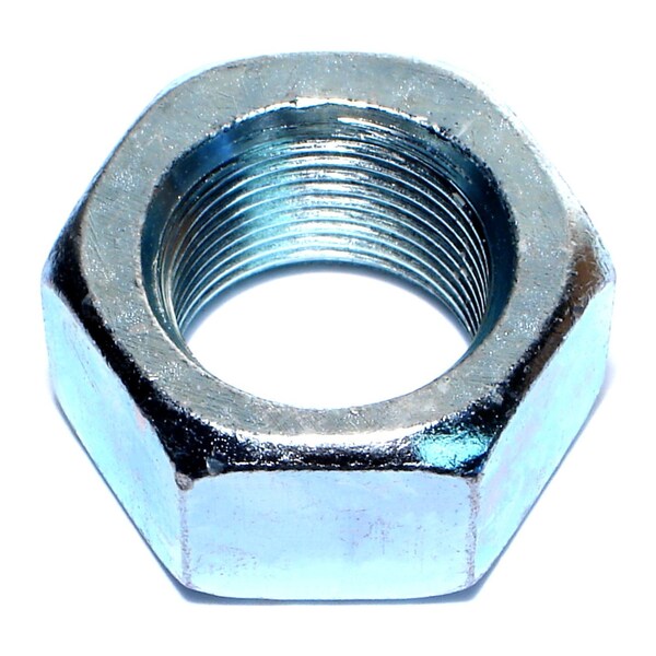 Midwest Fastener Hex Nut, 1"-14, Steel, Grade 2, Zinc Plated, 10 PK 03699 - main